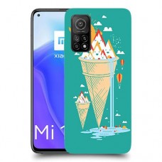גלידה סאני כיסוי מגן קשיח מעוצב ל Xiaomi Mi 10T 5G יחידה אחת סקרין מובייל