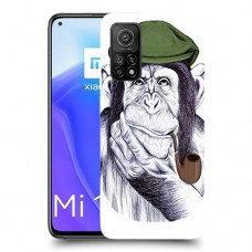 חשיבה קוף כיסוי מגן קשיח מעוצב ל Xiaomi Mi 10T 5G יחידה אחת סקרין מובייל