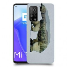 דוב לבן כיסוי מגן קשיח מעוצב ל Xiaomi Mi 10T 5G יחידה אחת סקרין מובייל