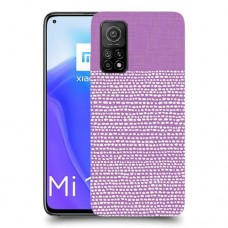 נקודות לבנות בסגול כיסוי מגן קשיח מעוצב ל Xiaomi Mi 10T 5G יחידה אחת סקרין מובייל