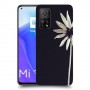פרח לבן כיסוי מגן קשיח מעוצב ל Xiaomi Mi 10T 5G יחידה אחת סקרין מובייל