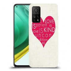אהבה היא אדיבה כיסוי מגן קשיח מעוצב ל Xiaomi Mi 10T Pro 5G יחידה אחת סקרין מובייל