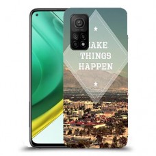 לגרום לדברים לקרות כיסוי מגן קשיח מעוצב ל Xiaomi Mi 10T Pro 5G יחידה אחת סקרין מובייל