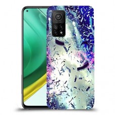 גשם מתכת כיסוי מגן קשיח מעוצב ל Xiaomi Mi 10T Pro 5G יחידה אחת סקרין מובייל