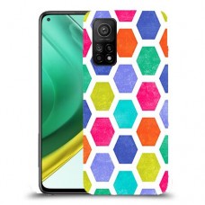 ניאון חלת דבש כיסוי מגן קשיח מעוצב ל Xiaomi Mi 10T Pro 5G יחידה אחת סקרין מובייל
