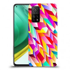 פסים ניאון כיסוי מגן קשיח מעוצב ל Xiaomi Mi 10T Pro 5G יחידה אחת סקרין מובייל