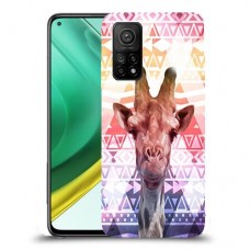 ג'ירפה נחמד כיסוי מגן קשיח מעוצב ל Xiaomi Mi 10T Pro 5G יחידה אחת סקרין מובייל