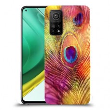 נוצת טווס כיסוי מגן קשיח מעוצב ל Xiaomi Mi 10T Pro 5G יחידה אחת סקרין מובייל