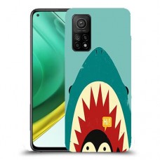 פינגווין בכריש כיסוי מגן קשיח מעוצב ל Xiaomi Mi 10T Pro 5G יחידה אחת סקרין מובייל