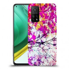 סתיו סגול כיסוי מגן קשיח מעוצב ל Xiaomi Mi 10T Pro 5G יחידה אחת סקרין מובייל