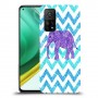 אלפנט סגול כיסוי מגן קשיח מעוצב ל Xiaomi Mi 10T Pro 5G יחידה אחת סקרין מובייל