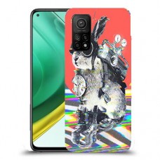 ארנבון מוזר כיסוי מגן קשיח מעוצב ל Xiaomi Mi 10T Pro 5G יחידה אחת סקרין מובייל