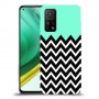 פסים במנטה כיסוי מגן קשיח מעוצב ל Xiaomi Mi 10T Pro 5G יחידה אחת סקרין מובייל