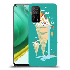 גלידה סאני כיסוי מגן קשיח מעוצב ל Xiaomi Mi 10T Pro 5G יחידה אחת סקרין מובייל