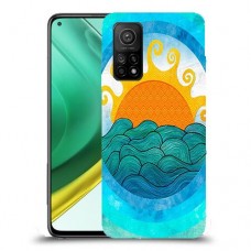 זריחה ליד הים כיסוי מגן קשיח מעוצב ל Xiaomi Mi 10T Pro 5G יחידה אחת סקרין מובייל
