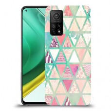 משולשים כיסוי מגן קשיח מעוצב ל Xiaomi Mi 10T Pro 5G יחידה אחת סקרין מובייל