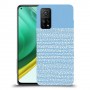 נקודות לבנות בכחול כיסוי מגן קשיח מעוצב ל Xiaomi Mi 10T Pro 5G יחידה אחת סקרין מובייל