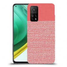 נקודות לבנות בורוד כיסוי מגן קשיח מעוצב ל Xiaomi Mi 10T Pro 5G יחידה אחת סקרין מובייל