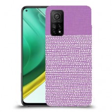 נקודות לבנות בסגול כיסוי מגן קשיח מעוצב ל Xiaomi Mi 10T Pro 5G יחידה אחת סקרין מובייל