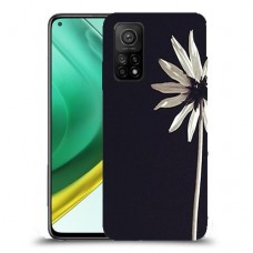 פרח לבן כיסוי מגן קשיח מעוצב ל Xiaomi Mi 10T Pro 5G יחידה אחת סקרין מובייל