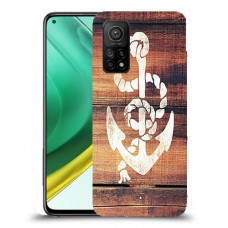 עוגן מעץ כיסוי מגן קשיח מעוצב ל Xiaomi Mi 10T Pro 5G יחידה אחת סקרין מובייל