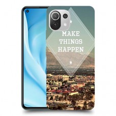לגרום לדברים לקרות כיסוי מגן קשיח מעוצב ל Xiaomi Mi 11 Lite 5G יחידה אחת סקרין מובייל