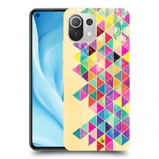 ניאון רומבי כיסוי מגן קשיח מעוצב ל Xiaomi Mi 11 Lite 5G יחידה אחת סקרין מובייל