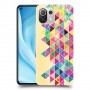 ניאון רומבי כיסוי מגן קשיח מעוצב ל Xiaomi Mi 11 Lite 5G יחידה אחת סקרין מובייל