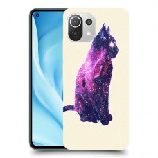 לילה מכושף כיסוי מגן קשיח מעוצב ל Xiaomi Mi 11 Lite 5G יחידה אחת סקרין מובייל