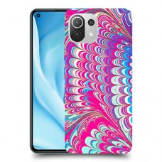טווס סיפור כיסוי מגן קשיח מעוצב ל Xiaomi Mi 11 Lite 5G יחידה אחת סקרין מובייל