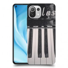 פסנתר Soul כיסוי מגן קשיח מעוצב ל Xiaomi Mi 11 Lite 5G יחידה אחת סקרין מובייל