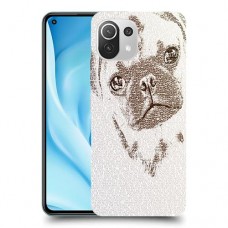 דיוקן סולד כיסוי מגן קשיח מעוצב ל Xiaomi Mi 11 Lite 5G יחידה אחת סקרין מובייל
