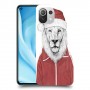 סנטה אריה כיסוי מגן קשיח מעוצב ל Xiaomi Mi 11 Lite 5G יחידה אחת סקרין מובייל