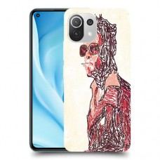 עישון כיסוי מגן קשיח מעוצב ל Xiaomi Mi 11 Lite 5G יחידה אחת סקרין מובייל