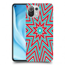 צבעי שלג כיסוי מגן קשיח מעוצב ל Xiaomi Mi 11 Lite 5G יחידה אחת סקרין מובייל