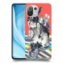 ארנבון מוזר כיסוי מגן קשיח מעוצב ל Xiaomi Mi 11 Lite 5G יחידה אחת סקרין מובייל