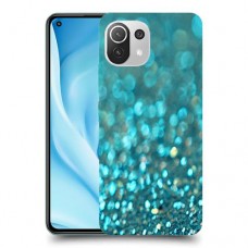 טורקיז יהלומים כיסוי מגן קשיח מעוצב ל Xiaomi Mi 11 Lite 5G יחידה אחת סקרין מובייל