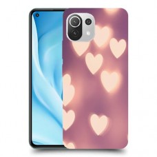 לבבות מעורפלים בחום כיסוי מגן קשיח מעוצב ל Xiaomi Mi 11 Lite 5G יחידה אחת סקרין מובייל