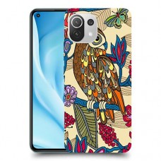 ינשוף חכם כיסוי מגן קשיח מעוצב ל Xiaomi Mi 11 Lite 5G יחידה אחת סקרין מובייל