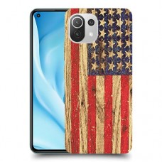 עץ ארצות הברית כיסוי מגן קשיח מעוצב ל Xiaomi Mi 11 Lite 5G יחידה אחת סקרין מובייל