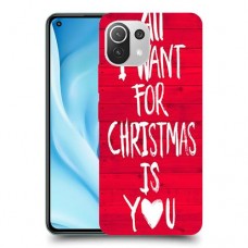 אתה עבור חג המולד כיסוי מגן קשיח מעוצב ל Xiaomi Mi 11 Lite 5G יחידה אחת סקרין מובייל