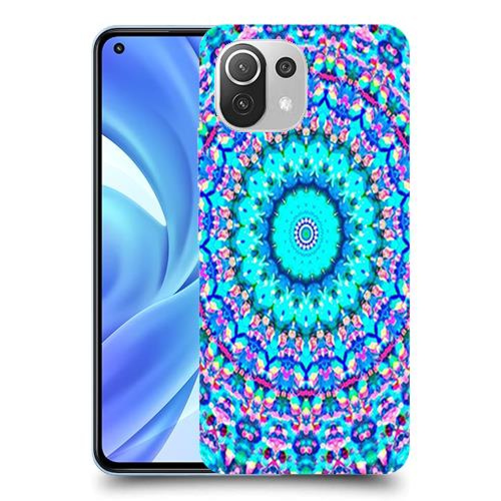 מנדלה בצבע כיסוי מגן קשיח מעוצב ל Xiaomi Mi 11 Lite יחידה אחת סקרין מובייל
