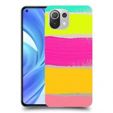 ניאון קשת כיסוי מגן קשיח מעוצב ל Xiaomi Mi 11 Lite יחידה אחת סקרין מובייל