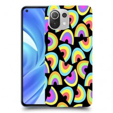 ניאון קשתות כיסוי מגן קשיח מעוצב ל Xiaomi Mi 11 Lite יחידה אחת סקרין מובייל