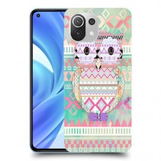 ינשוף נחמד כיסוי מגן קשיח מעוצב ל Xiaomi Mi 11 Lite יחידה אחת סקרין מובייל