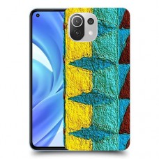 הפשטה צבועה כיסוי מגן קשיח מעוצב ל Xiaomi Mi 11 Lite יחידה אחת סקרין מובייל
