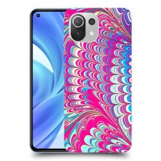 טווס סיפור כיסוי מגן קשיח מעוצב ל Xiaomi Mi 11 Lite יחידה אחת סקרין מובייל