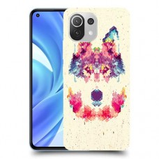 פיקסל וולף כיסוי מגן קשיח מעוצב ל Xiaomi Mi 11 Lite יחידה אחת סקרין מובייל