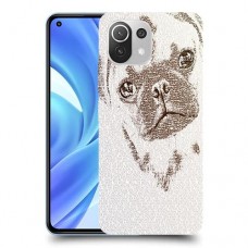 דיוקן סולד כיסוי מגן קשיח מעוצב ל Xiaomi Mi 11 Lite יחידה אחת סקרין מובייל