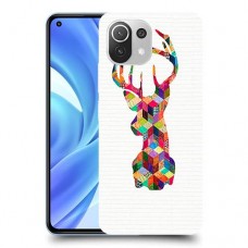 אייל קשת כיסוי מגן קשיח מעוצב ל Xiaomi Mi 11 Lite יחידה אחת סקרין מובייל